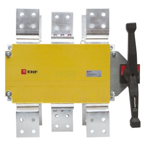 Рубильник-переключатель 2500A 3P c рукояткой управления для прямой установки PowerSwitch | код pscs-2500-3 | EKF фото 3