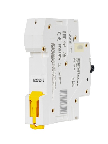 ARMAT Автоматический выключатель M06N 1P C 63А | код AR-M06N-1-C063 | IEK  фото 2