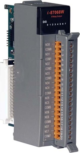 I-87068W-G CR Relay output module Gray color | код 00-06016412 | ICP DAS