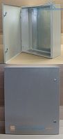 Корпус металлический, навесной, ЩРНМ - 4, (ВхШхГ) 800 х 650 х 250 мм, с монтажной панелью, IP31, серый (ЩМП) (1 шт.) Бирос | код 60104| БИРОС