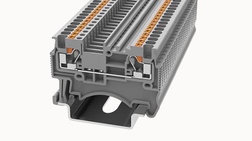 DS1.5-01P-13-00Z(H) Клемма PUSH-IN, 1.5 мм.кв., черный | код 11040000012 | DEGSON