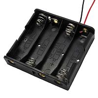 Батарейный отсек RUICHI BH341 AA 4x1 (BH605), открытый | код 59655 | Ruichi