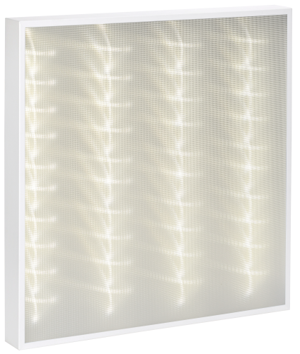 LIGHTING PRO Светильник светодиодный ДВО 1001 40Вт 4000К IP40 595х595мм микропризма | код LTP-DVO2-1001-40-40-K01 | IEK фото 3