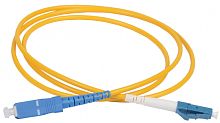 Оптический патч-корд, SM, 9/125 (OS2), LC/UPC-SC/UPC,(Simplex),25м | код FPC09-LCU-SCU-C1L-25M | ITK by IEK