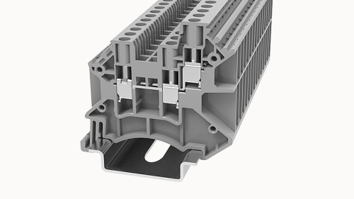 DC2.5-TW-01P-11-00Z(H), Клемма винтовая DC, 2.5 мм.кв., 3C, серый | код 11020000067 | DEGSON