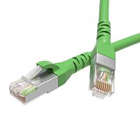 Патч-корд экранированный CAT6 F/UTP 4х2, LSZH, зелёный, 0.5м | код RN6FU4505GN | DKC