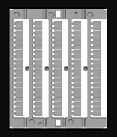 Символы CNU/8/570 с 61 по 70 горизонтальная | код ZN8570H | DKC