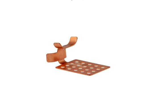 Зажим кровельный для саморегулируемого кабеля Roof clip RX-Gs, медь, упак. 50 шт. | код 19808215 | ДЕВИ (DEVI)