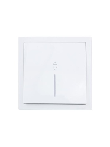 Выключатель проходной 1-кл. с индик. СП ZIMA IP20 10А безвинт. зажим бел. LEZARD 704-0288-114QC