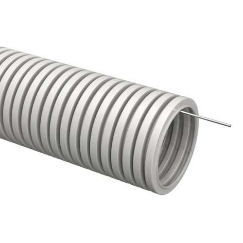 Труба гофрированная d16мм ПВХ с протяжкой сер. (уп.100м) TOKOV ELECTRIC TKE-TG/P-16-C06/100 Труба гофрированная d16мм ПВХ с протяжкой сер. (уп.100м) TOKOV ELECTRIC TKE-TG/P-16-C06/100