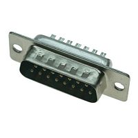 Разъём D-SUB RUICHI DB-15M, 15 контактов | код 54949 | Ruichi