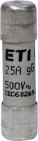 Предохранитель CH10x38 gG 25A 500V | код 002651021 | ETI
