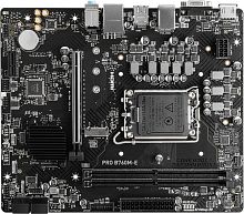 Материнская плата MSI PRO B760M-E Soc-1700 Intel B760 2xDDR5 mATX AC`97 8ch(7.1) GbLAN+VGA+HDMI | код 1993029 | MSI