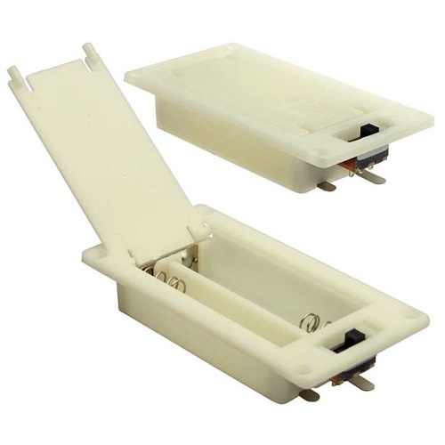 Батарейный отсек RUICHI AAA*2 switch 70*35*14 мм, закрытый | код 103234 | Ruichi