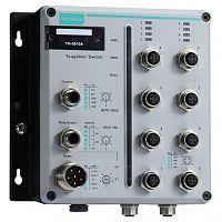 Коммутатор TN-5510A-2GTXBP-WV-T L2 Managed Ethernet switch with 8 10/100BaseT(X) and 2 10/100/1000 Base-T(X) M12 ports with bypass relay function, 24 | код 00-06100655 | MOXA