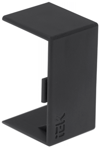 ELECOR Соединитель на стык КМС 100х60 черный IEK | код EL-KK10D-S-100-060-K02 | IEK