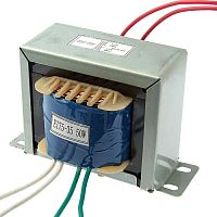Трансформатор 50гц RUICHI EI75*35 220v to 2x12v 50W, крепление на 2 винта | код 97744 | Ruichi