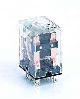 Промежуточное реле 2 конт. с LED инд. 5А 127В AC ПР-102 | код 23862DEK | DEKraft
