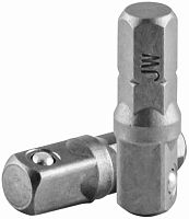 D125ADP14 Переходник для механизированного инструмента 1/4HDRx1/4DR, 25мм | код D125ADP14 | JONNESWAY