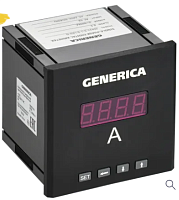 Амперметр цифр. щит. 1-ф. DO RS-485 96х96 LED GENERICA | код IDA21-5-1-3-LED-G | GENERICA by IEK