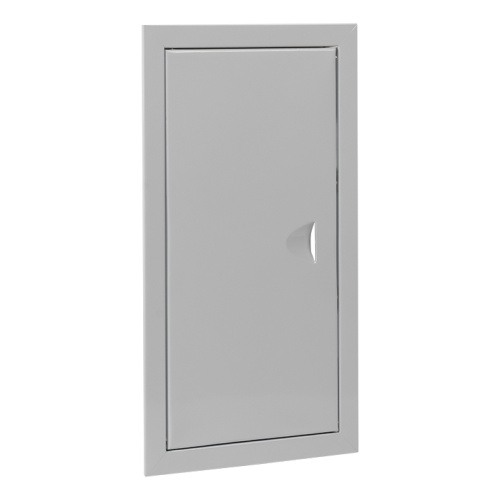 Люк ревизионный металл 200х400 (ШхВ внутр,) Basic | код lm-200x400 | EKF