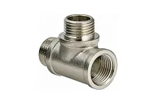 Тройник ВНН 1/2'х1/2'х1/2' переходной, никелированный | код BFN-011-601 | Aquadeel