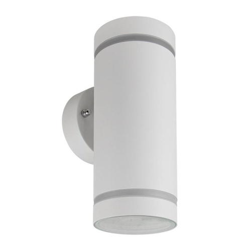 Светильник садово-парковый 230хH1002 бел. ( на стену вверх/вниз ) FERON 48316