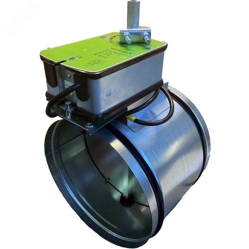 Заслонка воздушная Z-200 с приводом 3003N на 3Нм. c пружинным возвратом, 230В | код УН-00008091 | Naveka