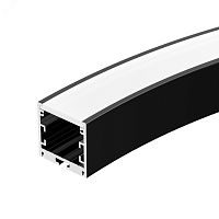 Профиль SL-ARC-3535-D800-A90 BLACK (630мм, дуга 1 из 4) (ARL, Алюминий) | код 27638 | Arlight