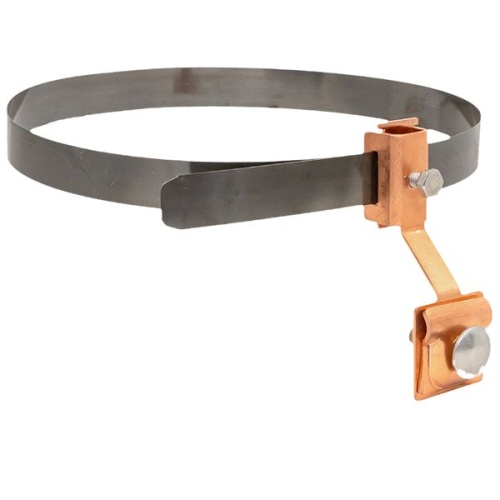 Держатель для труб универсальный D=(0-200)мм Cu и полоса нерж. cталь EKF PROxima | код lp-33220-cu | EKF фото 2