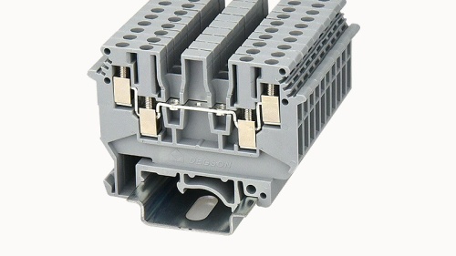 PCDK2.5-01P-11-00Z(H), Клемма винтовая PC, 4С, 2.5 мм.кв., серый, шт | код 11010000115 | DEGSON