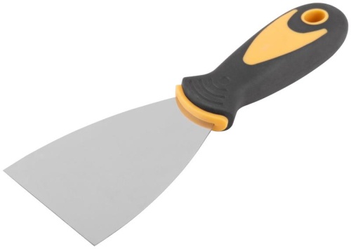 Шпатель, нерж.сталь, прорезиненная ручка 2.5'' (63 мм) | код 6694 | FIT фото 2 Шпатель, нерж.сталь, прорезиненная ручка 2.5'' (63 мм) | код 6694 | FIT фото 2