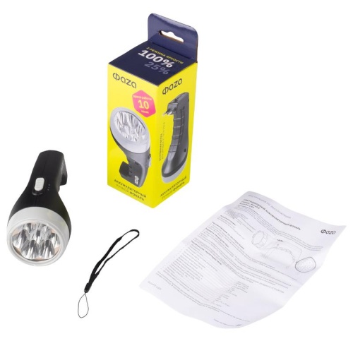 Фонарь аккумуляторный AccuF2-L07-bk (черн.) | код 5000810 | JazzWay фото 5