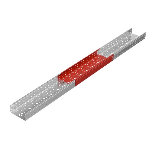 Лоток листовой перфорированный 200х80 L2000 0.8мм "Быстрый монтаж ПЛЮС" LPplus80-200-0.8-2000 КМ PL2837 фото 3
