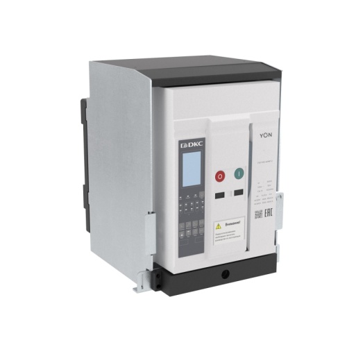 Воздушный автоматический выключатель YON pro ANX06N 3P 630 А 66 кА, расцепитель ETE, выкатной, горизонтальное/вертикальное подключен | код ANX06NS3DH622200K | DKC