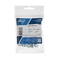 Болт DIN912 М8х40 внутренний шестигранник оцинкованный (10 шт) | код 112273 | Tech-KREP