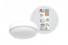 Светодиодный светильник LED ДПП 3901 8Вт 6500К IP65 белый круг 140*57 мм Народный | код SQ0366-0148 | TDM НАРОДНЫЙ