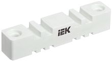 Изолятор шинный плоский ИШП 2P для шин 5мм и 10мм 180мм | код YIS40-2-180 | IEK
