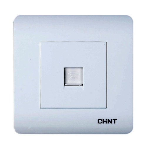 Розетка RJ-45 8-проводная (интернет) (CHINT) | код 715395 | CHINT