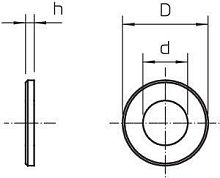 Шайба M8 | код 6408710 | OBO Bettermann