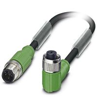 Кабель для датчика / исполнительного элемента SAC-4P-M12MS/ 3,0-PUR/M12FR SH | код 1500994 | PHOENIX CONTACT