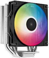 Устройство охлаждения(кулер) Deepcool AG400 LED Soc-AM5/AM4/1151/1200/1700 4-pin 18-32dB Al+Cu 220W 614gr LED Ret | код 1783495 | DEEPCOOL