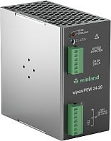 Импульсный источник питания, трехфазный, 24 V / 20 A, 480 W диапазон входных напряжений: 187-550 V AC 250-725 V DC габариты (мм): ширина x высота x глубина: 125 x 73 x 140 вес 1,0 кг монтаж: на DIN рейку, температура окружающей среды –40°C…+70°C Код товар