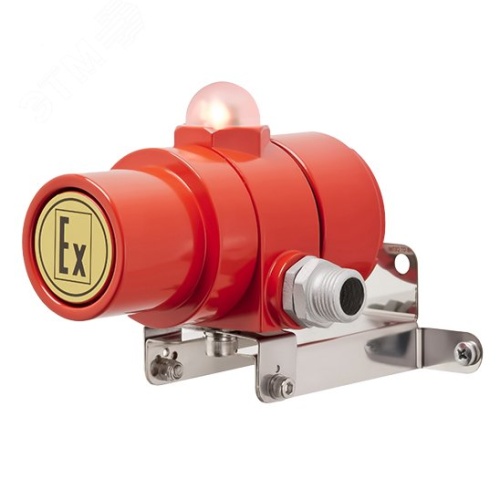 Оповещатель взрывозащищенный свето-звуковой ВС-07е-Ex-ЗИ-К2-230, без кабельных вводов | код ER004000000065-0000 | Эридан