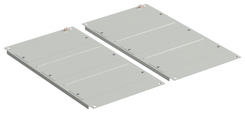 ITK LINEA S Панель основ. шкафа 750х1200мм сер. | код LS-BP35-750-1200 | ITK by IEK