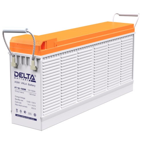 Аккумуляторная батарея FT 12-100 M Delta | код 4614010550002 | DELTA