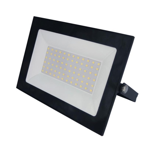 Прожектор светодиодный ULF-F21-70W-3000K IP65 200-250В BLACK Теплый 3000К. Корпус черный. | код UL-00007734 | Uniel