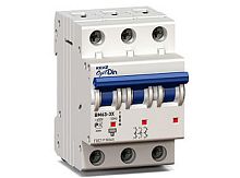 Модульный автоматический выключатель OptiDin BM63 3 полюса, 16А, х-ка C | код. 103737 | КЭАЗ 
