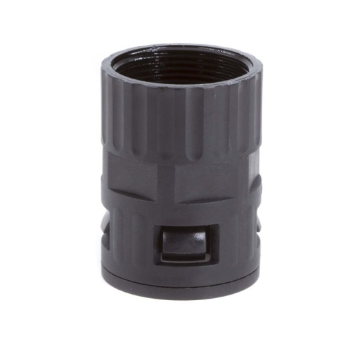 Муфта с внутренней резьбой DN 17 мм, М25х1,5, полиамид, цвет черный | код PAI17M25N | DKC фото 2