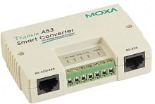 Преобразователь A53-DB9F w/ Adapter RS-232 to RS-422/485 Isolation,surge protection,adapter | код 00-01175259 | MOXA